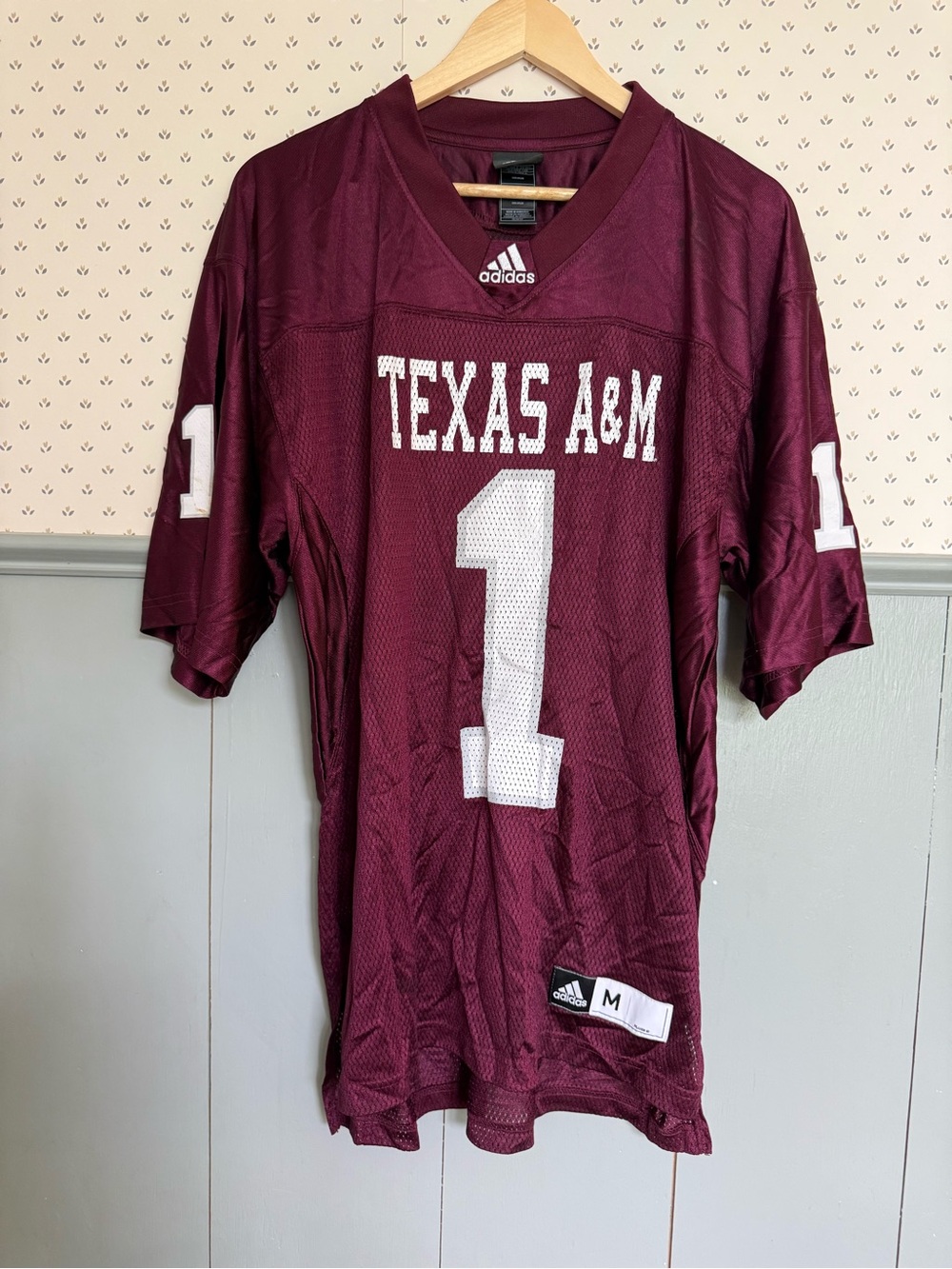 ADIDAS Texas A & M Football Jersey